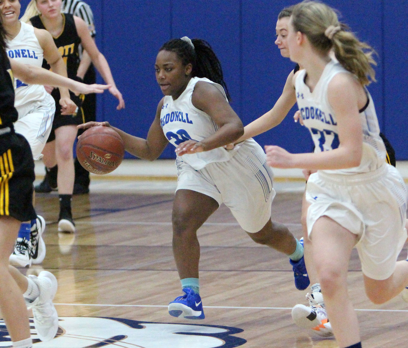 Cadott at McDonell girls basketball 2-14-20